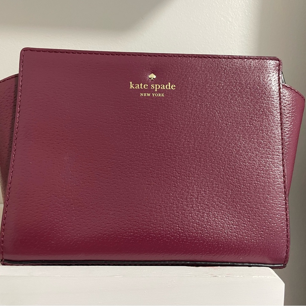 Kate Spade Burgundy Crossbody Bag